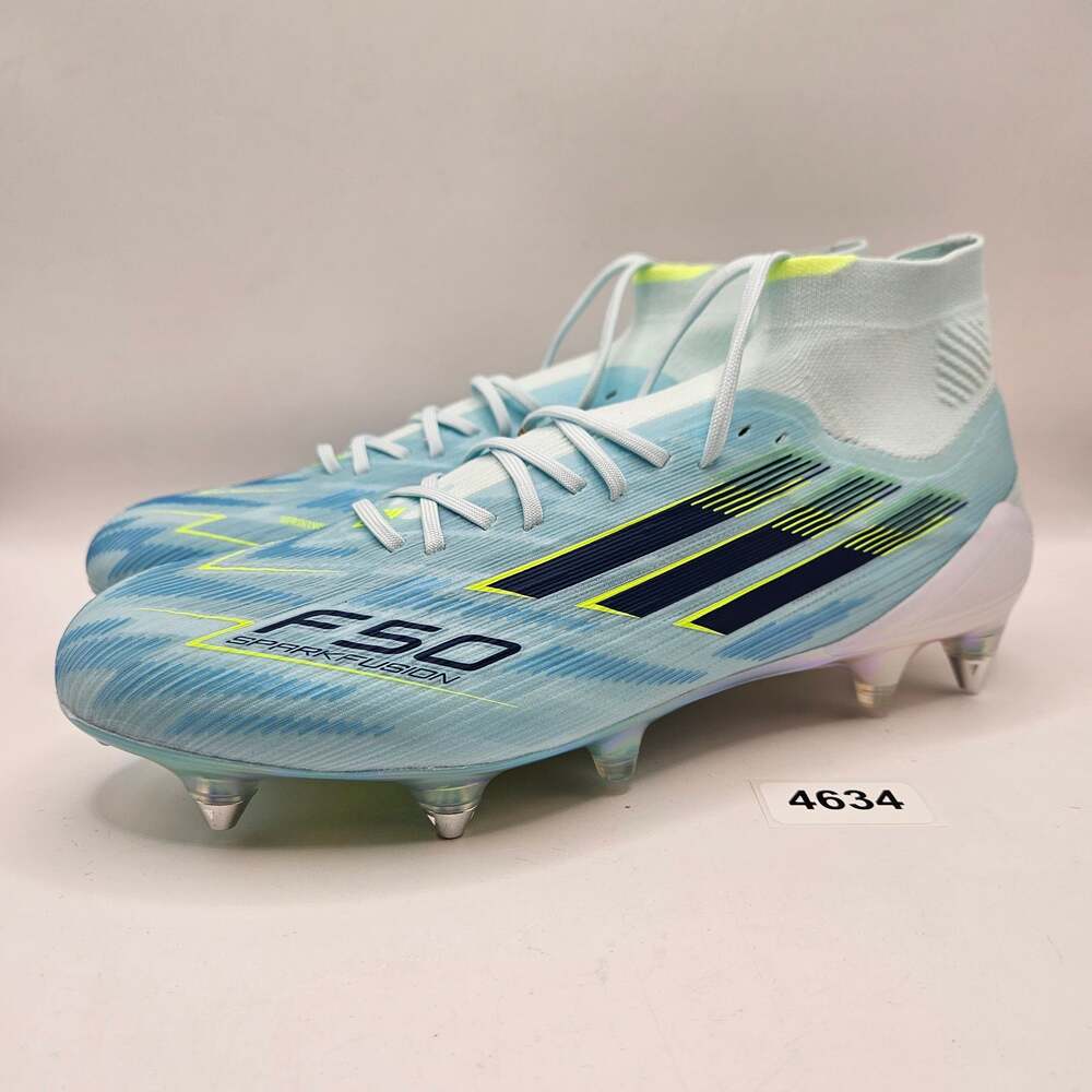 ADIDAS WOMEN'S 9.5 F50 SPARKFUSION ELITE MID SG PRO SOCCER CLEATS JR8900